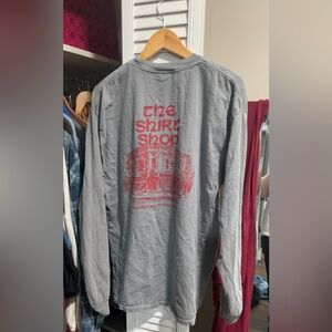 The Shirt Shop Tuscaloosa Alabama Comfort Colors Grey Long Sleeve Tee Shirt